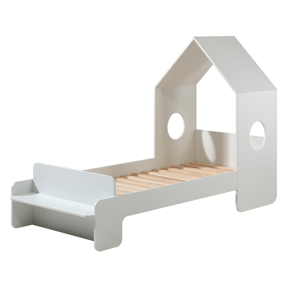 Letto bianco per bambini , 90 x 200 cm Casami - Vipack | Letti per bambini