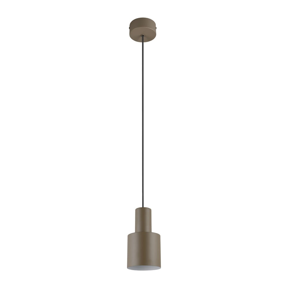 Lampadario marrone scuro con paralume in metallo ø 12 cm Agudo - Trio | Lampadari