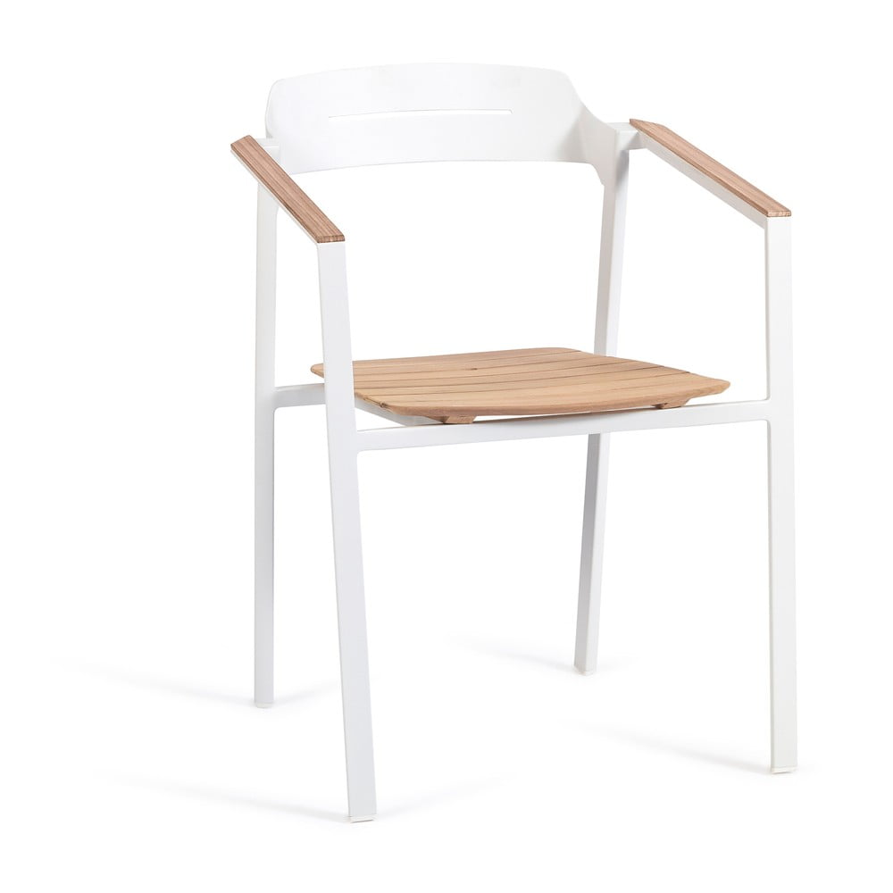 Sedia da giardino in metallo bianco Icon - Diphano | Sedie da giardino