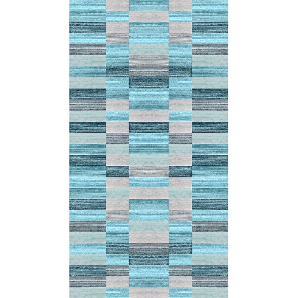 Tappeto blu lavabile 80x150 cm Hali – Vitaus | Tappeti