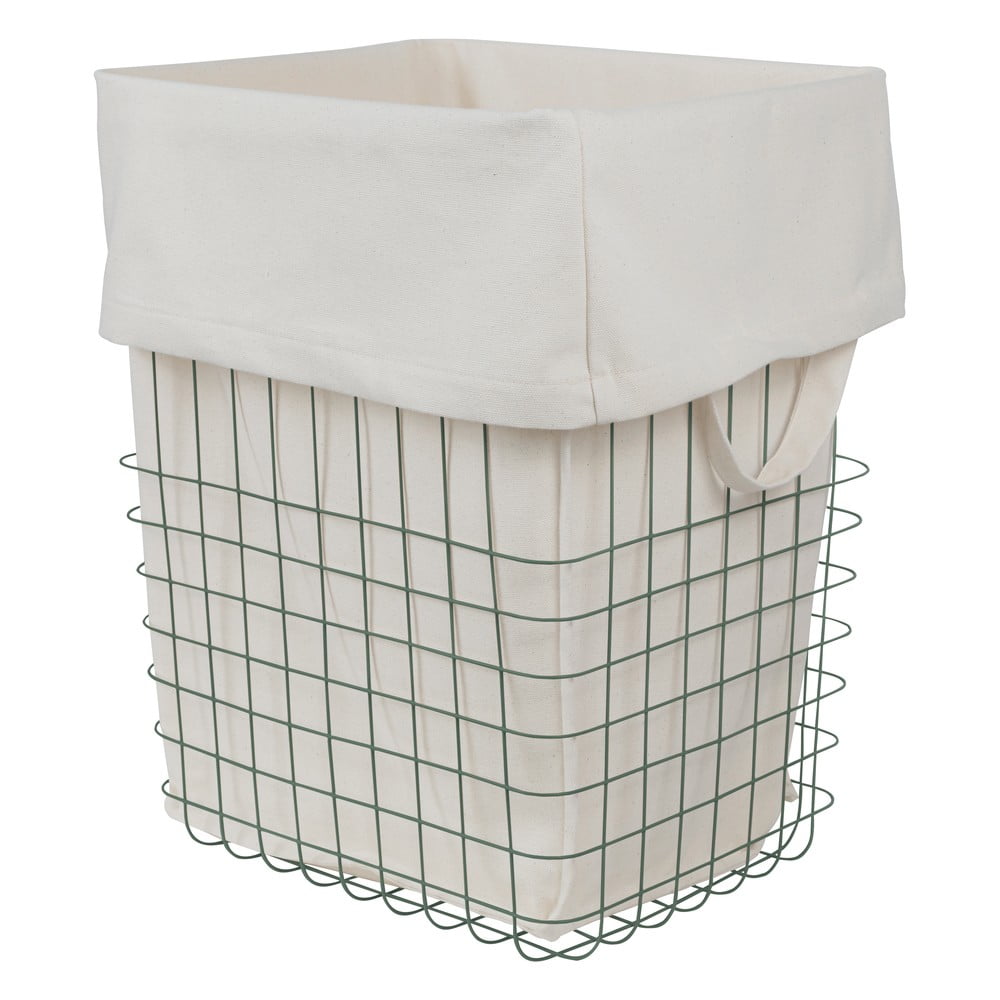 Cesto portabiancheria verde in metallo 64 l Store-It - Mette Ditmer Denmark | Ceste per il bucato