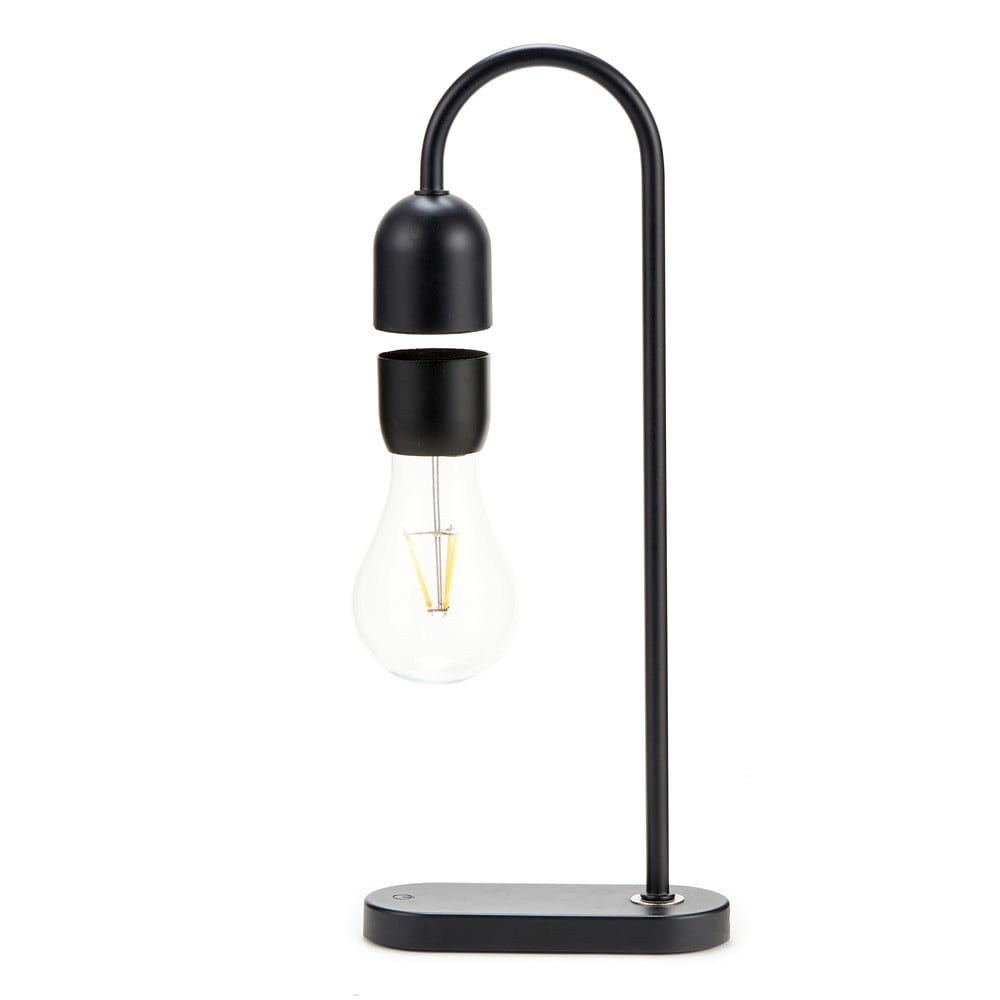 Lampada da tavolo nera (altezza 36,5 cm) Evaro - Gingko | Abat-jour e lampade da tavolo