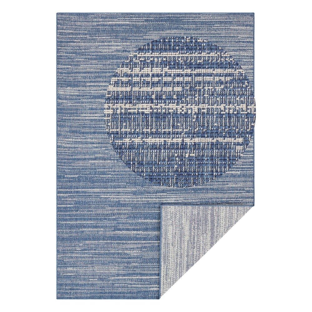 Tappeto blu per esterni 340x240 cm Gemini - Elle Decoration | Tappeti per esterni