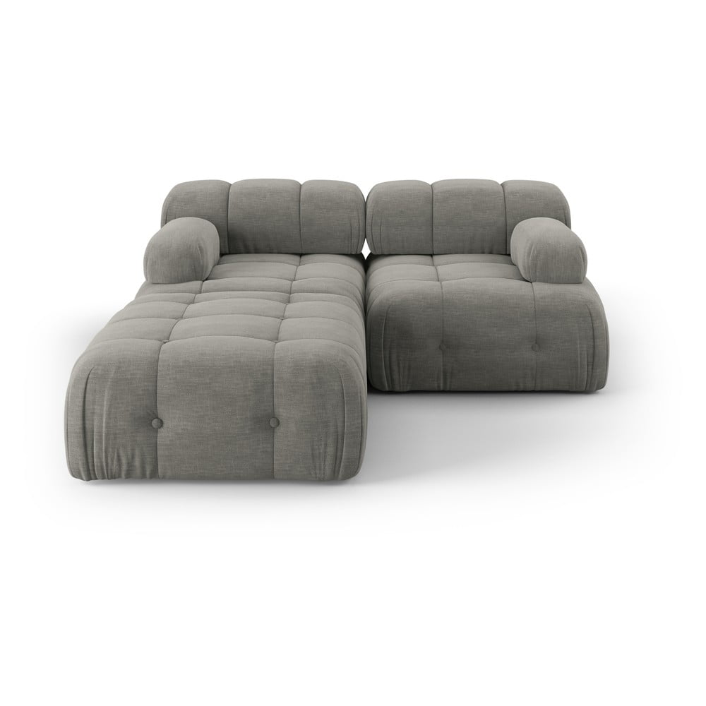 Divano angolare componibile grigio Ferento – Cosmopolitan Design | Set di divani componibili pronti per l'uso