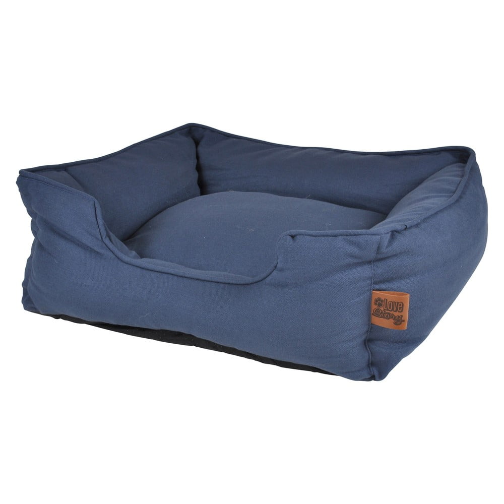 Letto blu per cani 50x55 cm - Love Story | Cucce per animali