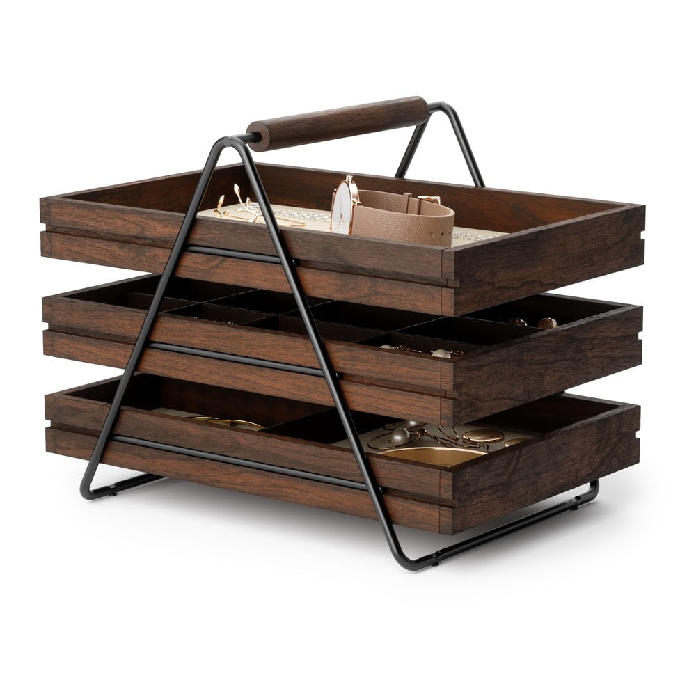 Portagioie in legno Terrace - Umbra | Stand portagioielli
