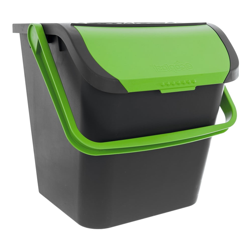 Bidone in plastica per rifiuti differenziati 28 l Eko - Orion | Cestini per la spazzatura