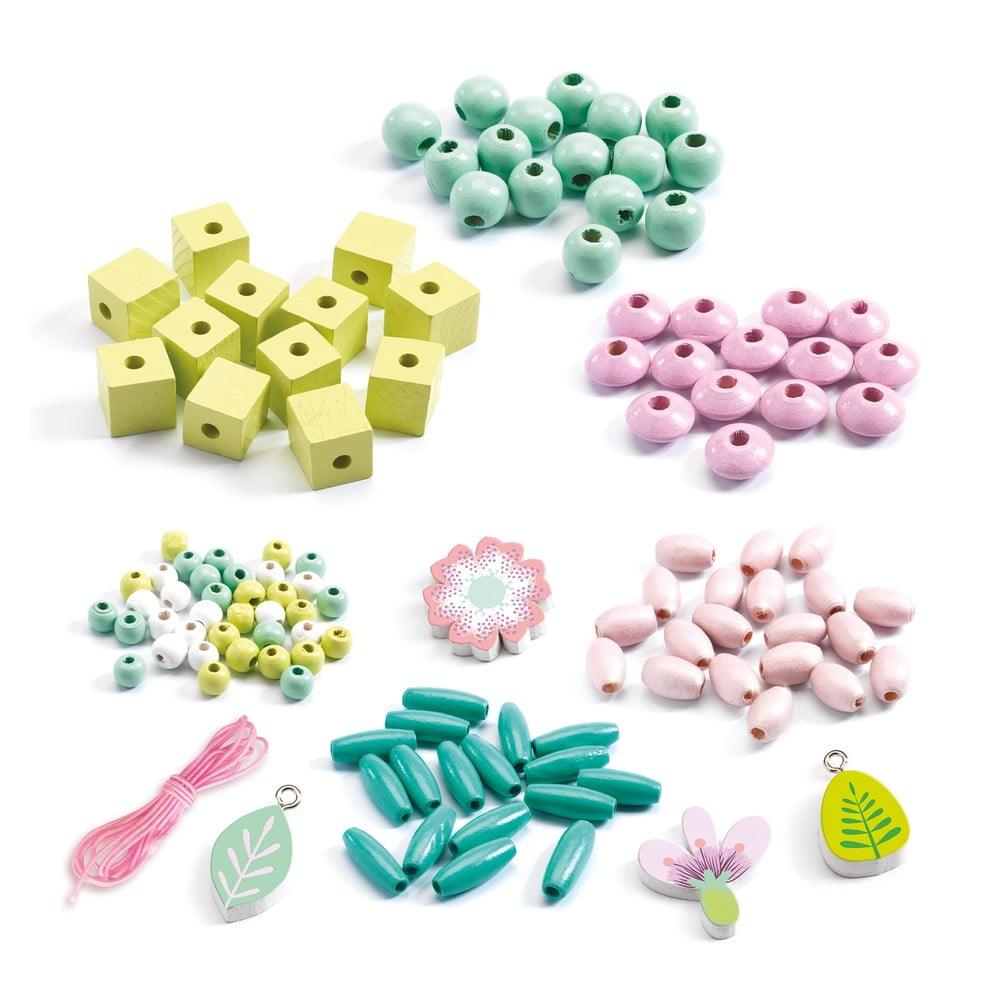 Kit per la creazione di gioielli Pastel Blossom - Djeco | Giocattoli creativi