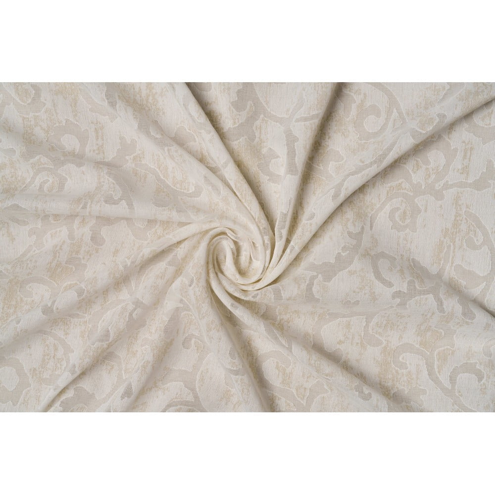 Tenda beige 140x260 cm Baroque - Mendola Fabrics | Tende sottili