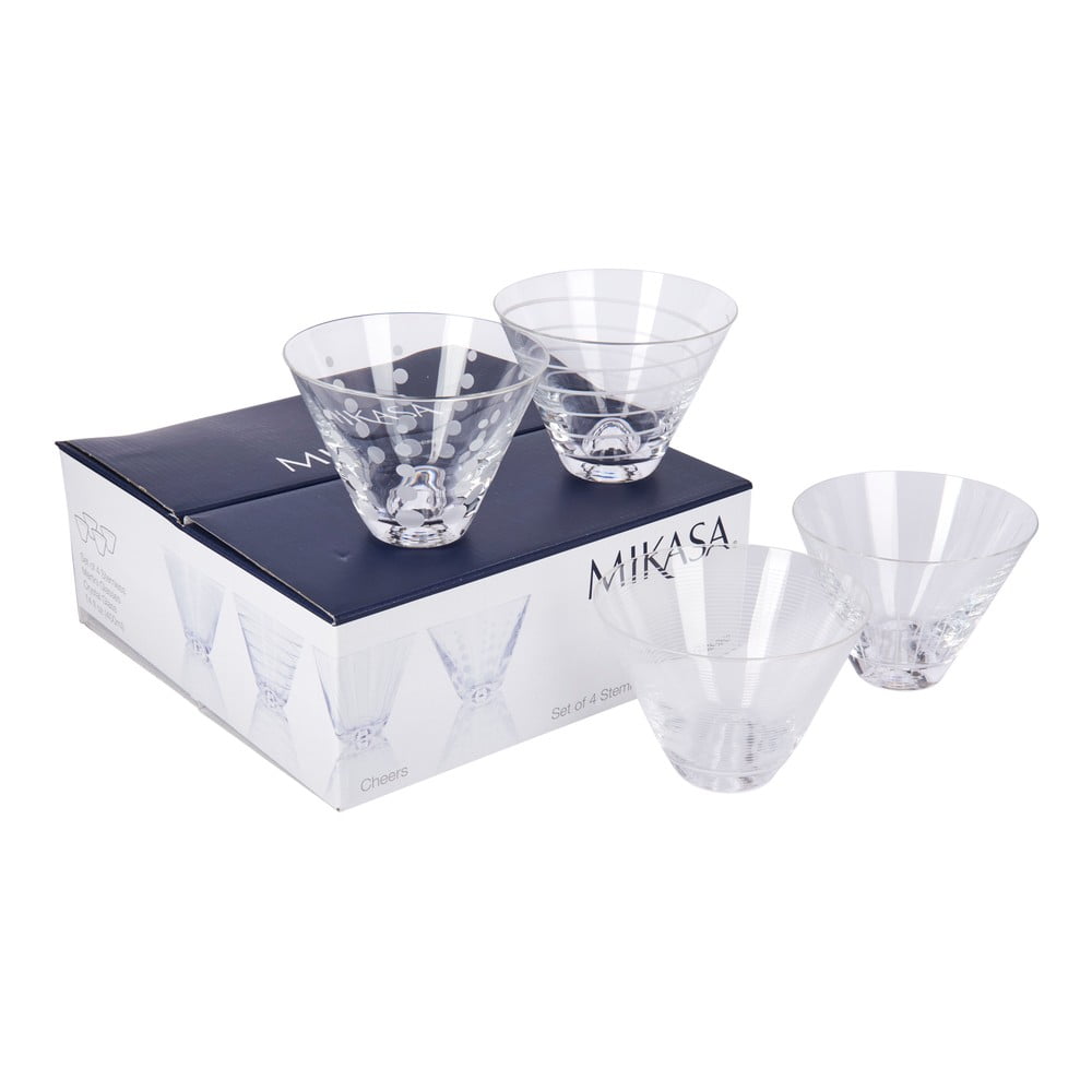 Set di 4 bicchieri da Martini Cheers - Mikasa | Bicchieri