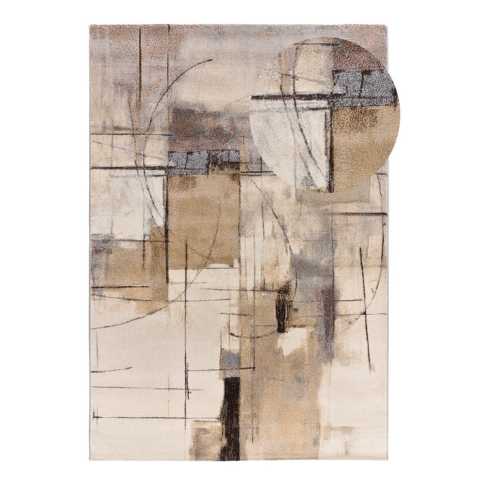 Tappeto grigio/beige 133x190 cm Beruti – Universal | Tappeti