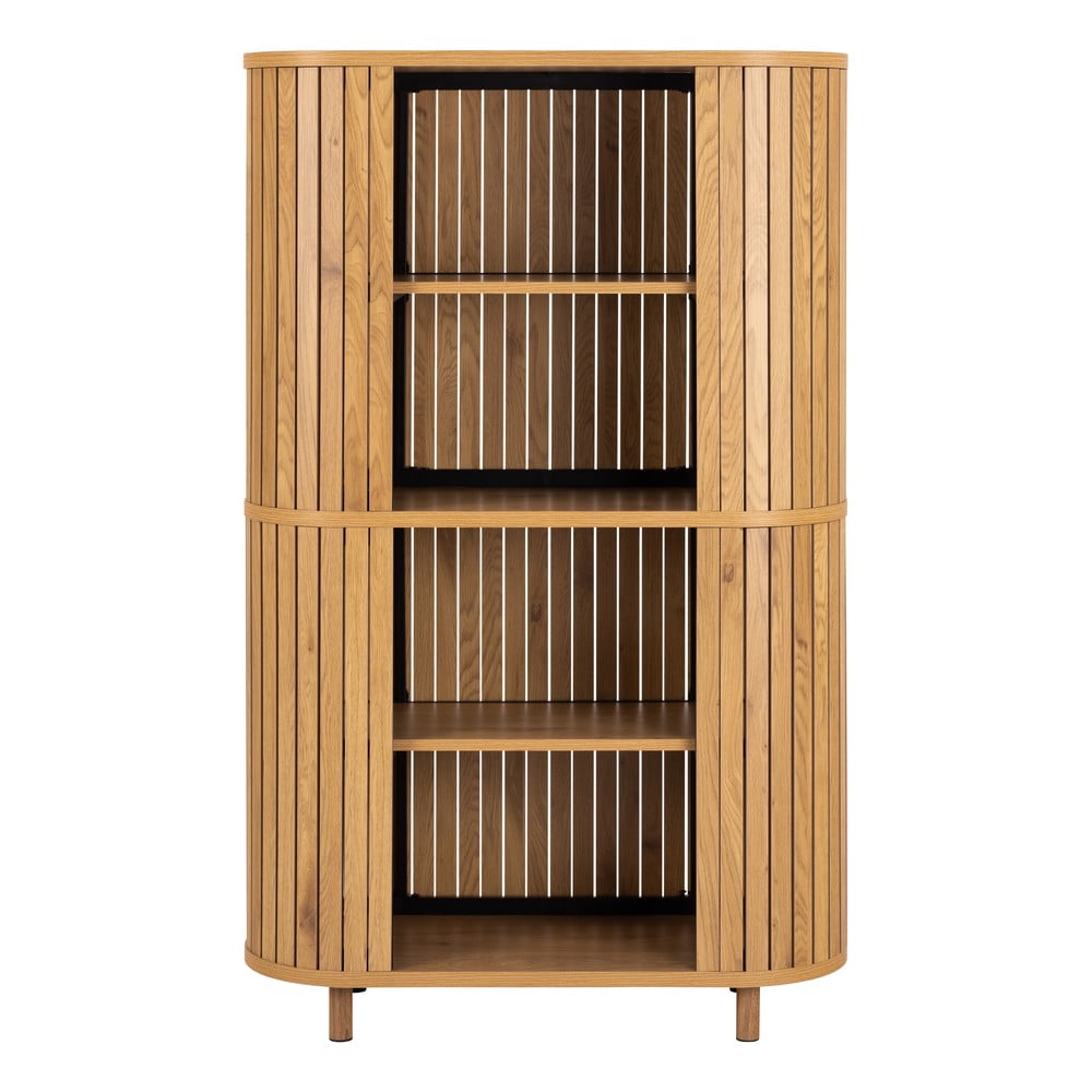 Libreria effetto rovere in colore naturale 100x160x40 cm Colima - Actona | Librerie