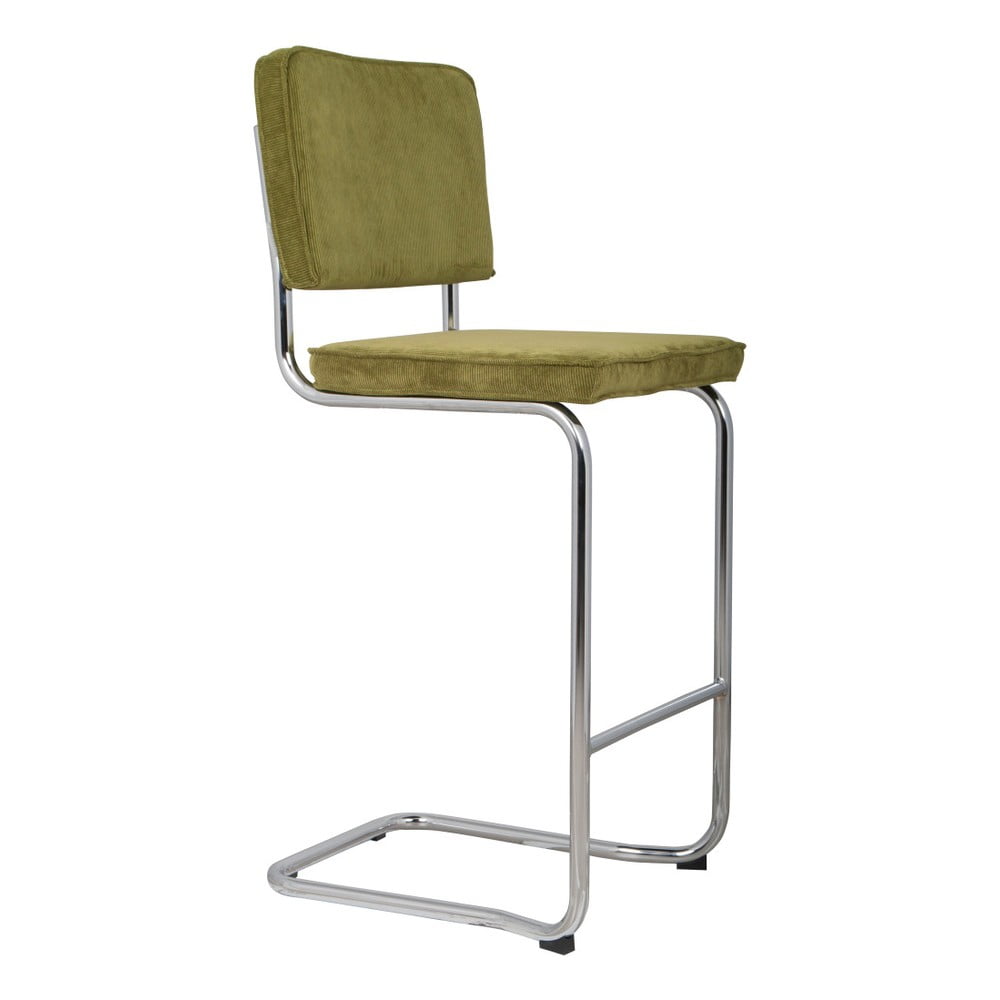Sgabello kaki 113 cm Ridge Rib - Zuiver | Sedie da bar