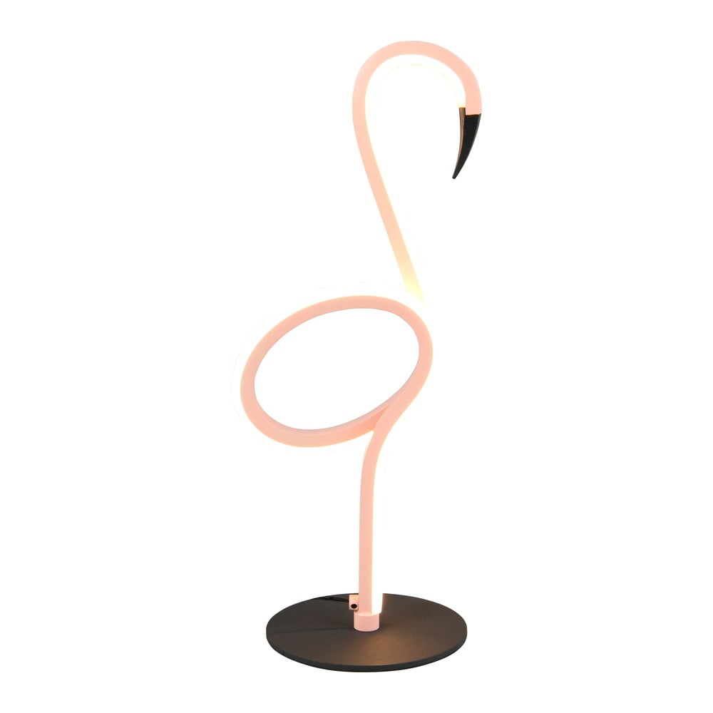 Lampada da tavolo rosa (altezza totale 35 cm) Ingo – Trio | Abat-jour e lampade da tavolo