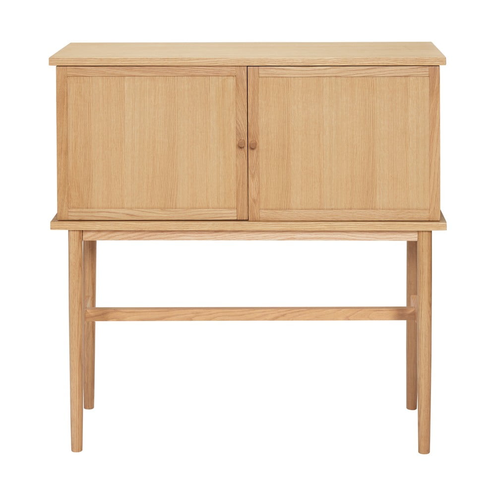 Mobiletto in rovere naturale 90x90 cm Dash - Hübsch | Credenze