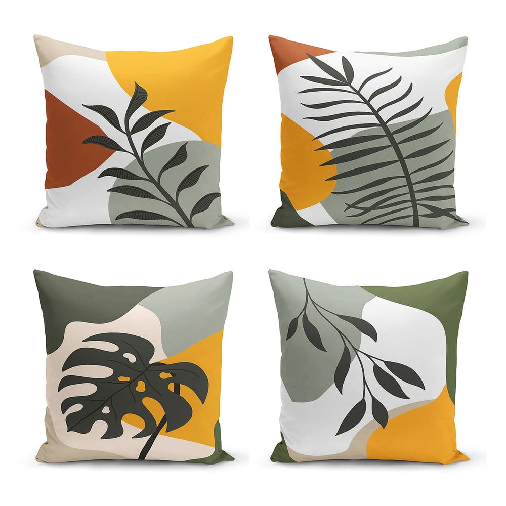 Federe in set da 4 43x43 cm - Minimalist Cushion Covers | Federe