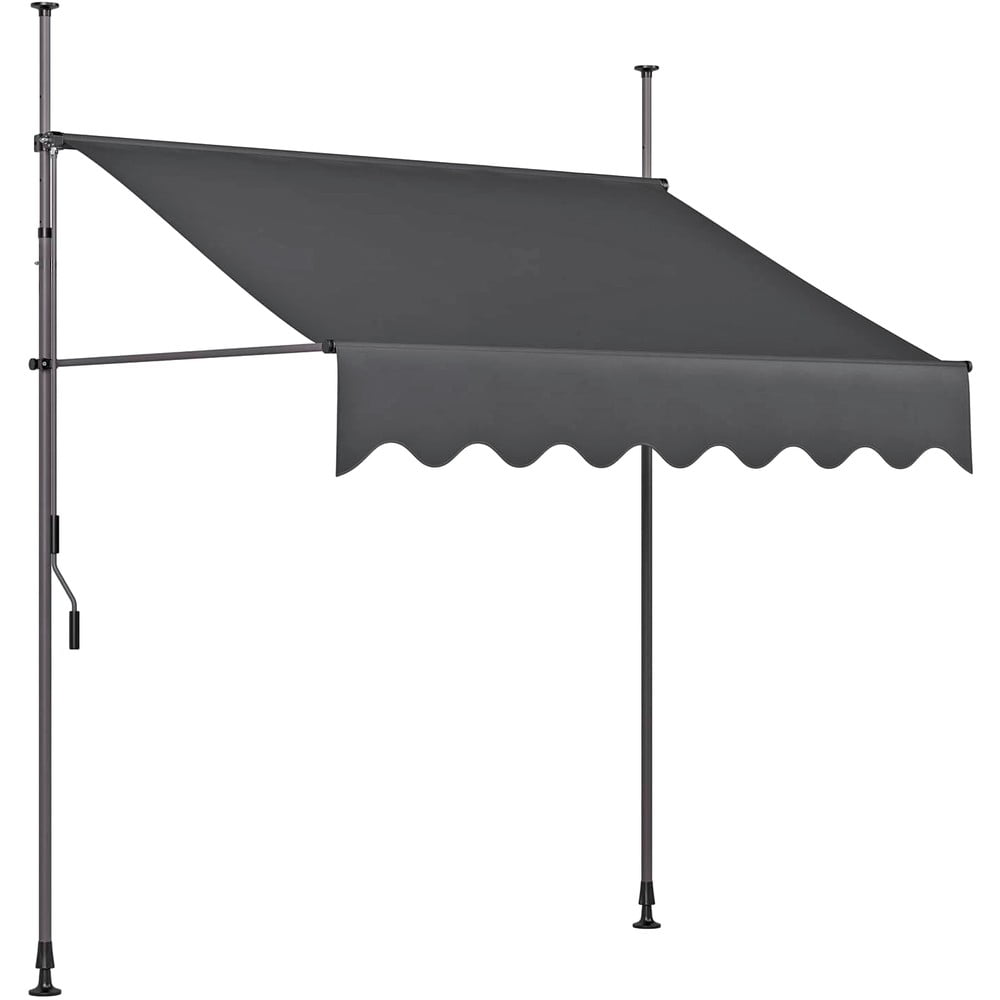 Tenda nera 120x300 cm - Garden Pleasure | Ombrelloni