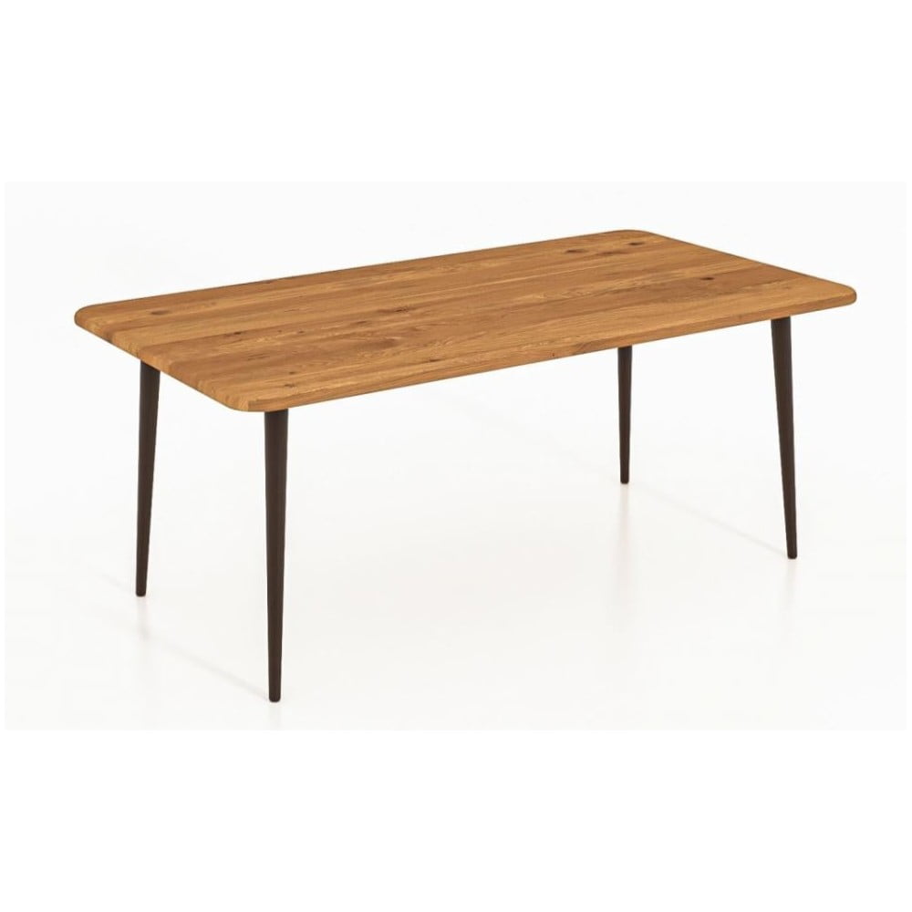 Tavolino in legno di quercia di colore naturale 90x90 cm Kula - The Beds | Tavolini da salotto