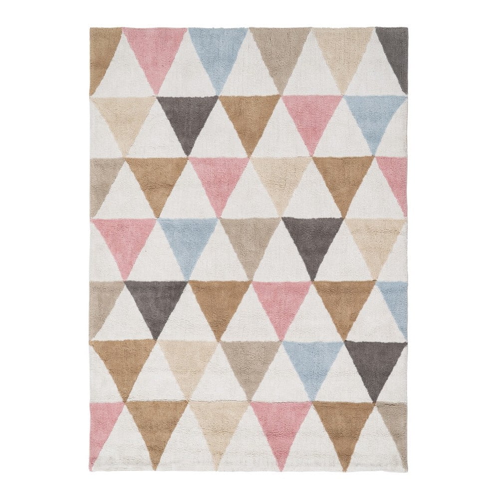 Tappeto in cotone lavabile 120x160 cm Geometric - Ixia | Tappeti