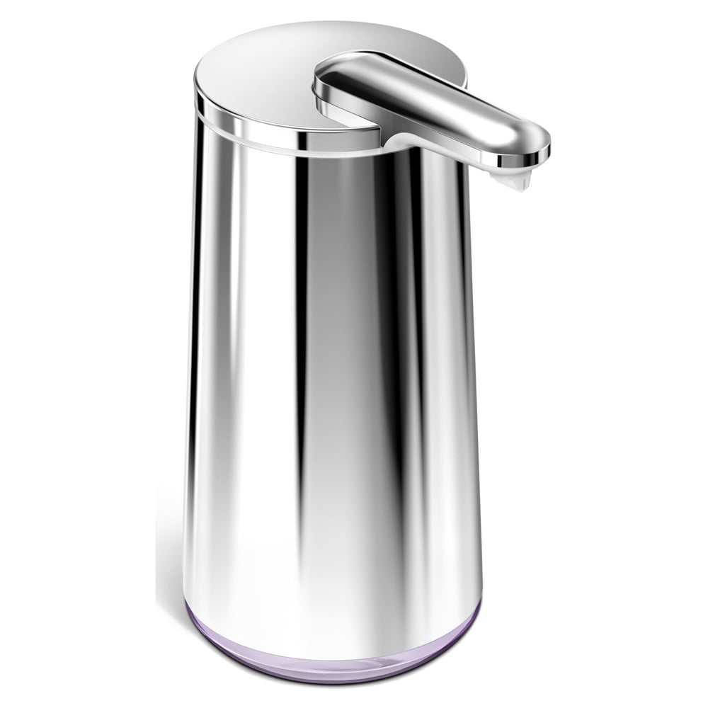 Distributore automatico di sapone in acciaio argentato 266 ml - simplehuman | Dosatori e dispenser
