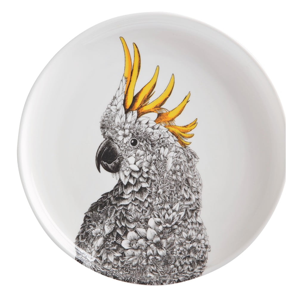 Piatto in porcellana bianca Marini Ferlazzo Cockatoo, ø 20 cm - Maxwell & Williams | Piatti