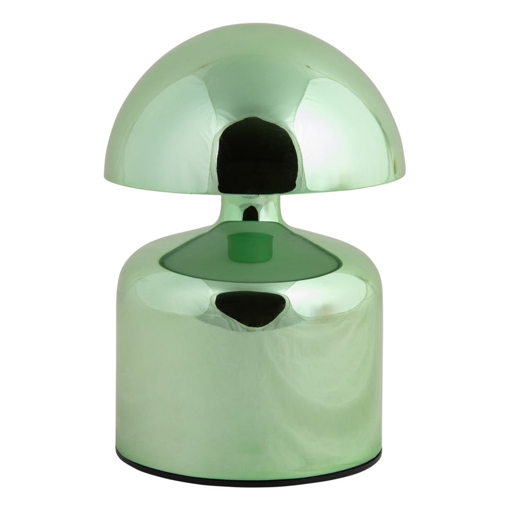 Lampada da tavolo a LED verde chiaro con paralume in metallo (altezza 14 cm) Impetu - Leitmotiv | Abat-jour e lampade da tavolo
