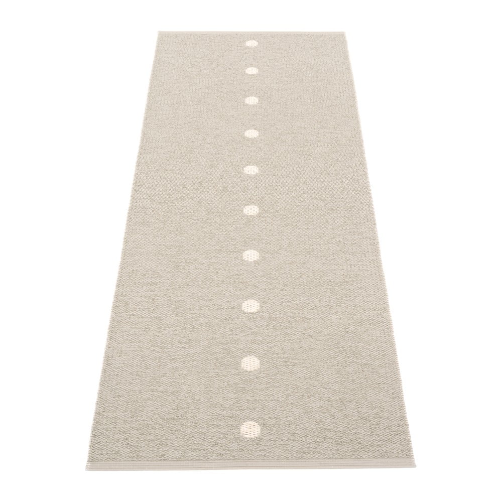 Passatoia da interno/esterno beige/color crema 70x200 cm Peg Linen Vanilla – Pappelina | Tappeti per esterni