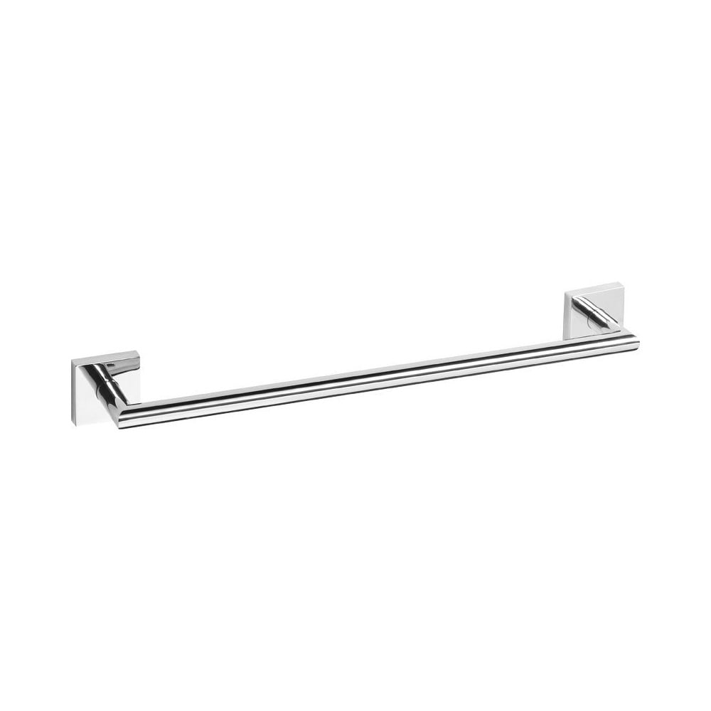 Porta asciugamani in ottone color argento, larghezza 50 cm X-Square - Sapho | Porta asciugamani