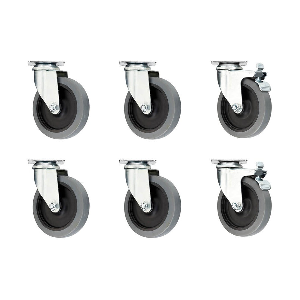 Ruote nere 6 pezzi Mistral & Edge by Hammel - Hammel Furniture | Gambe per mobili