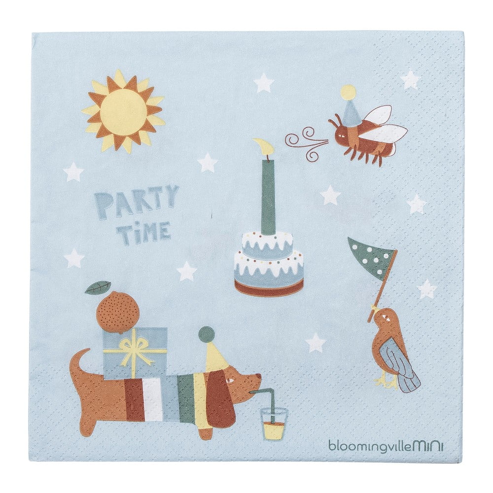 Tovaglioli di carta in set da 20 pezzi Charlie - Bloomingville Mini | Tovaglioli