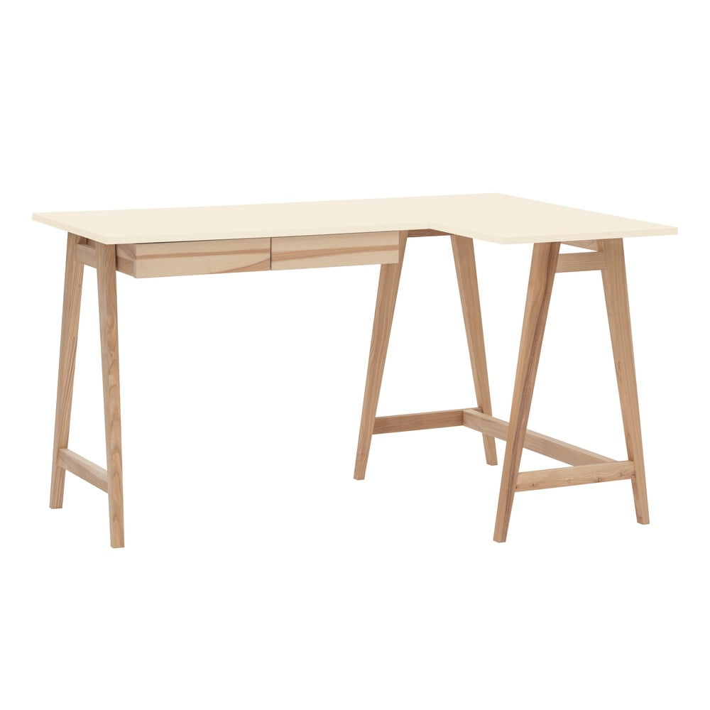 Tavolo da lavoro 85x135 cm Luka - Ragaba | Scrivanie e postazioni da lavoro