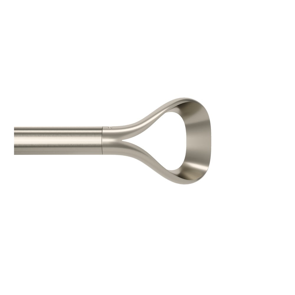 Mantovana estensibile in acciaio inox 107 - 305 cm Loop - Umbra | Bastoni per tende