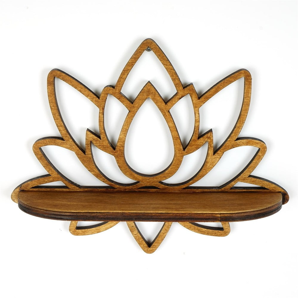 Ripiano in colore naturale 33 cm Lotus - Kalune Design | Mensole