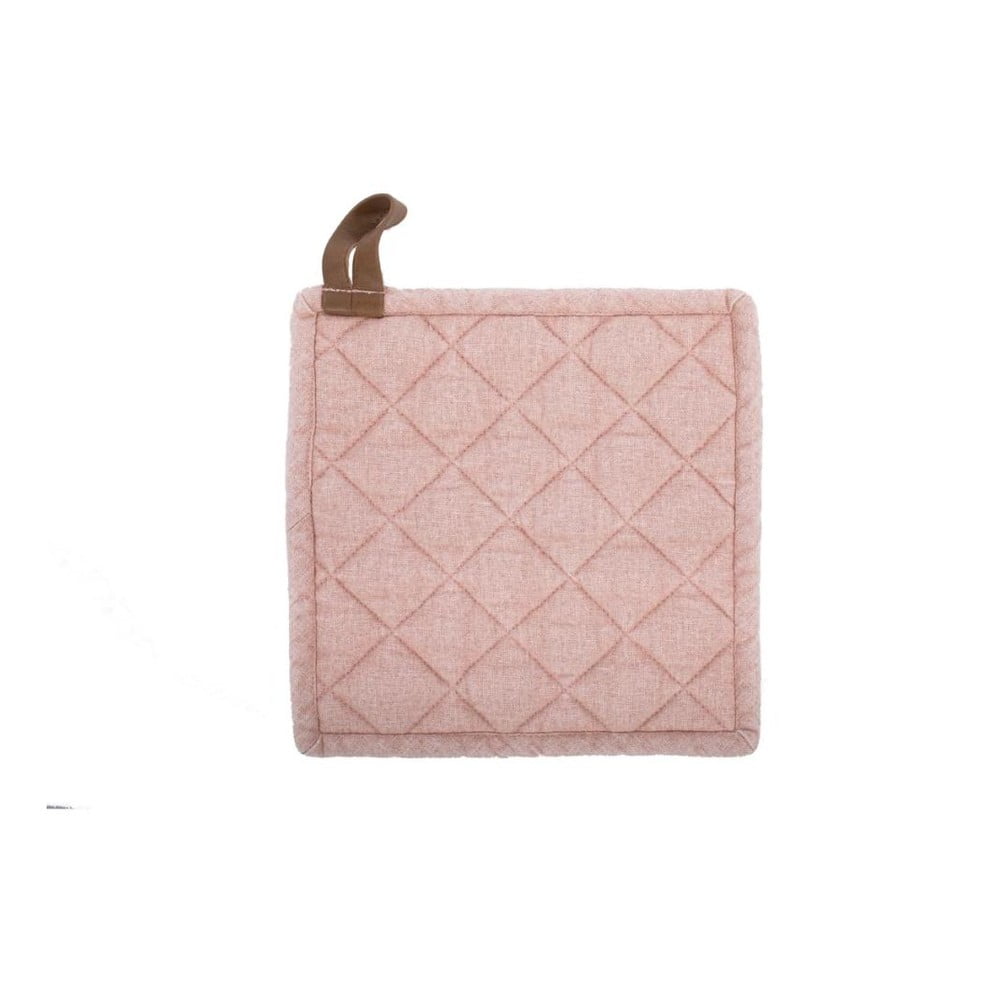 Set di 2 guanti da cucina in cotone rosa, 20 x 20 cm - Tiseco Home Studio | Presine da forno