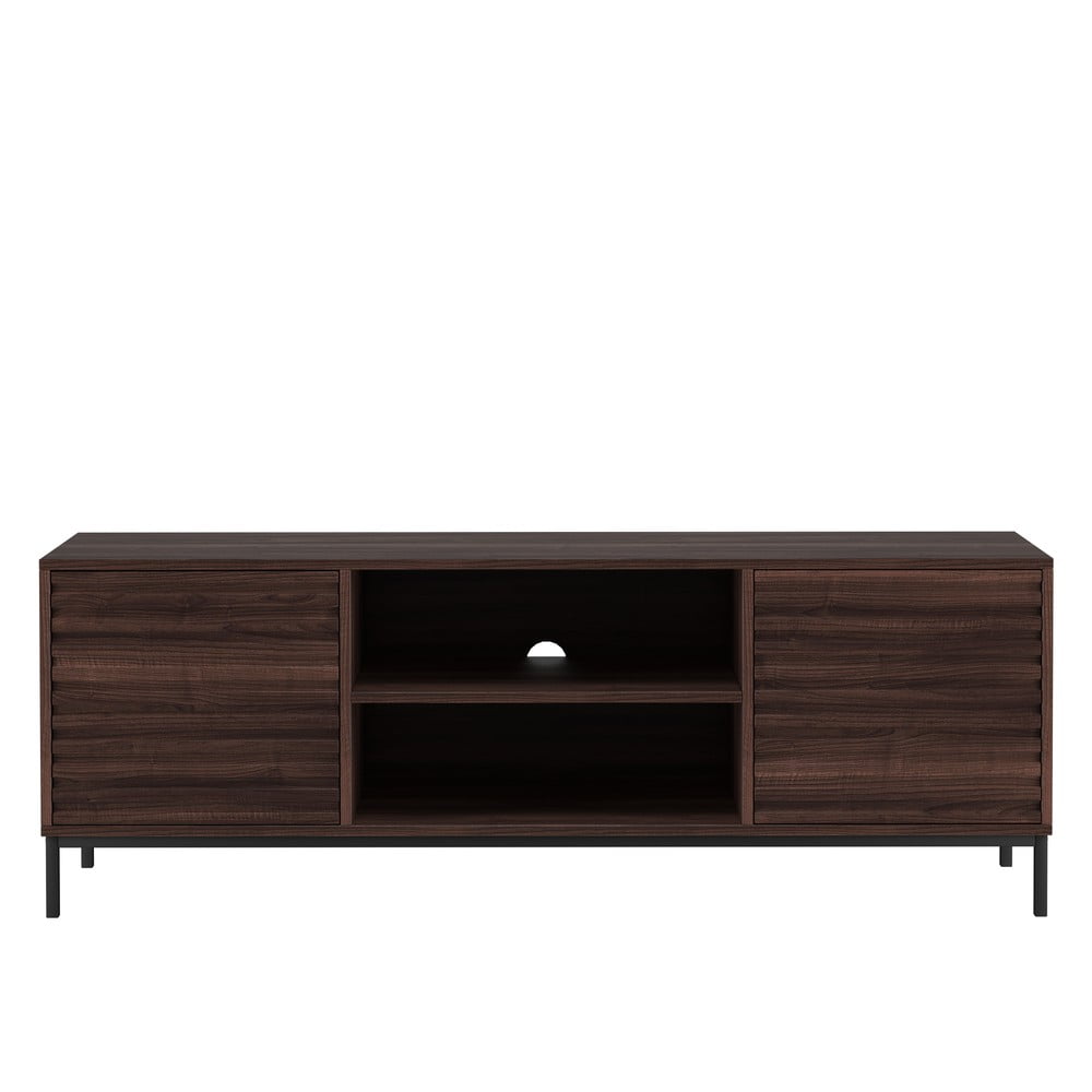 Tavolo TV in noce naturale 140x50 cm Celine - Støraa | Mobili TV