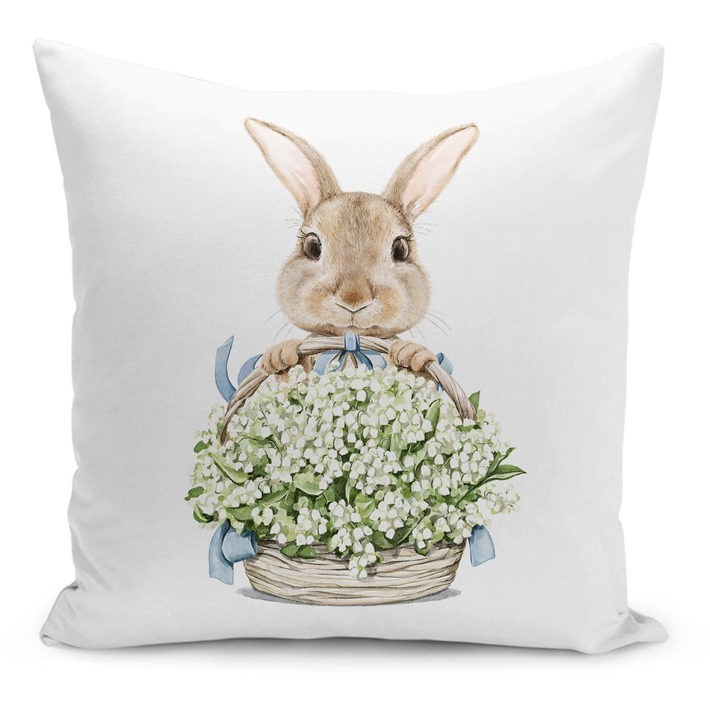 Federa con motivo pasquale 43x43 cm - Mila Home | Federe
