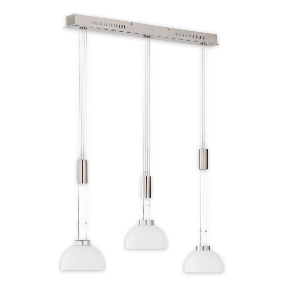 Lampadario con intensità regolabile nero in metallo Avignon – Fischer & Honsel | Lampadari