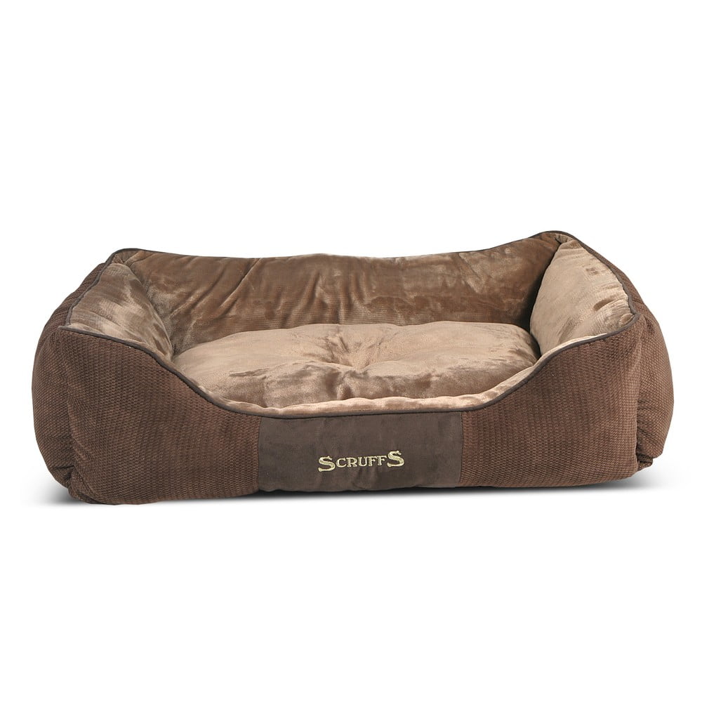 Letto per cani in peluche marrone 70x90 cm Scruffs Chester XL - Plaček Pet Products | Cucce per animali