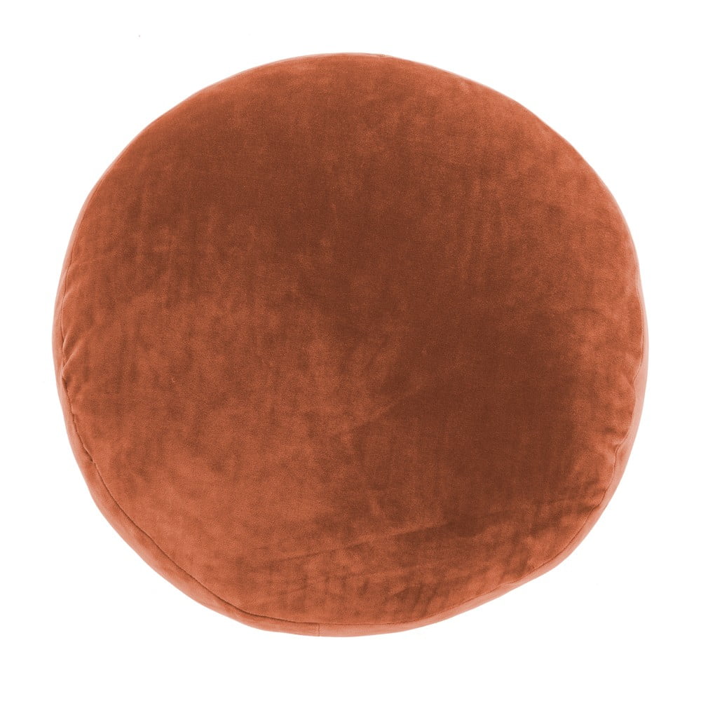 Cuscino decorativo arancione in microfibra Marshmallow, ø 40 cm - Tiseco Home Studio | Cuscini decorativi