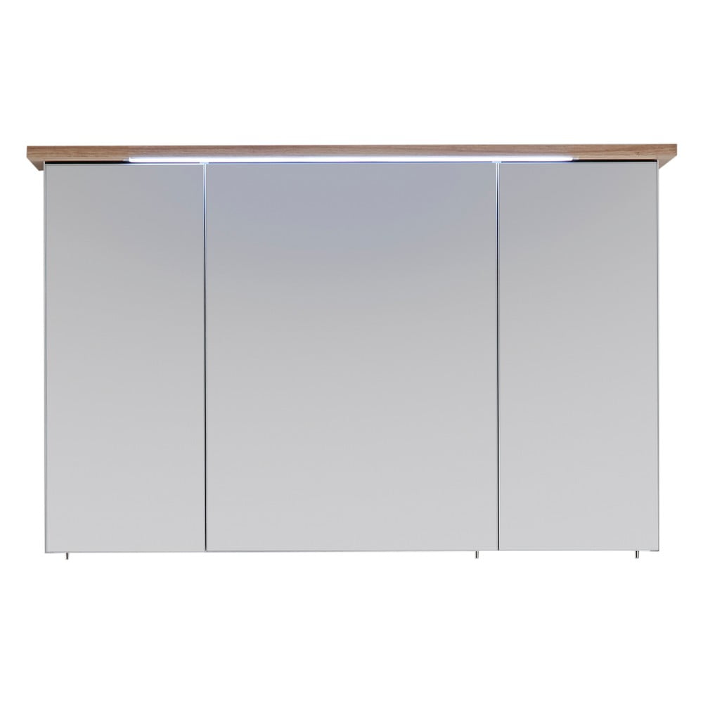 Mobile bagno sospeso bianco con specchio 115x72 cm Set 923 - Pelipal | Armadietti e mobili da bagno