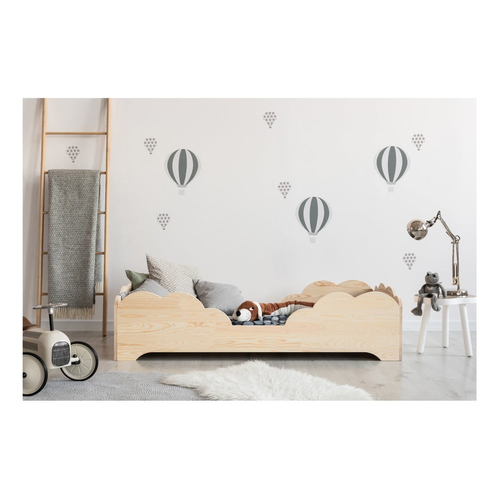 Letto per bambini in legno di pino BOX 10, 90 x 160 cm Mila Box 10 - Adeko | Letti per bambini