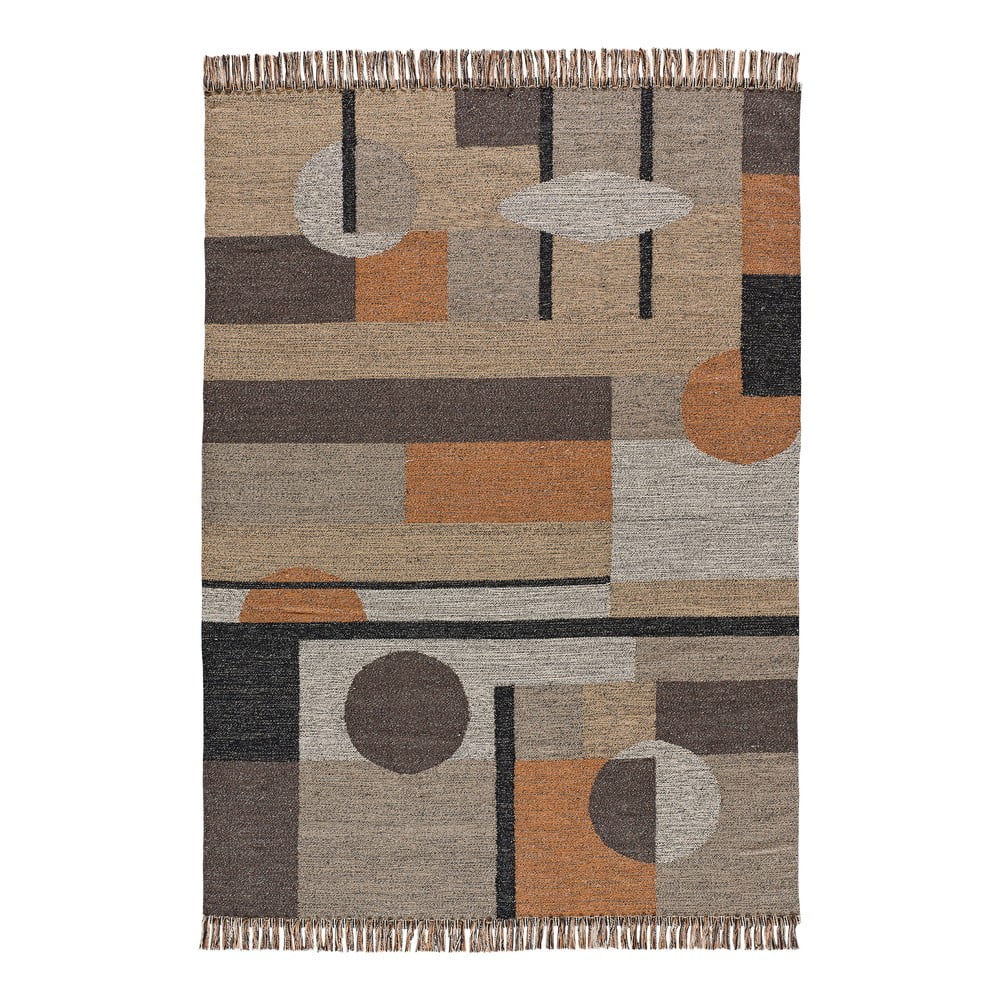 Tappeto in cotone riciclato tessuto a mano 160x230 cm Chandia – Universal | Tappeti