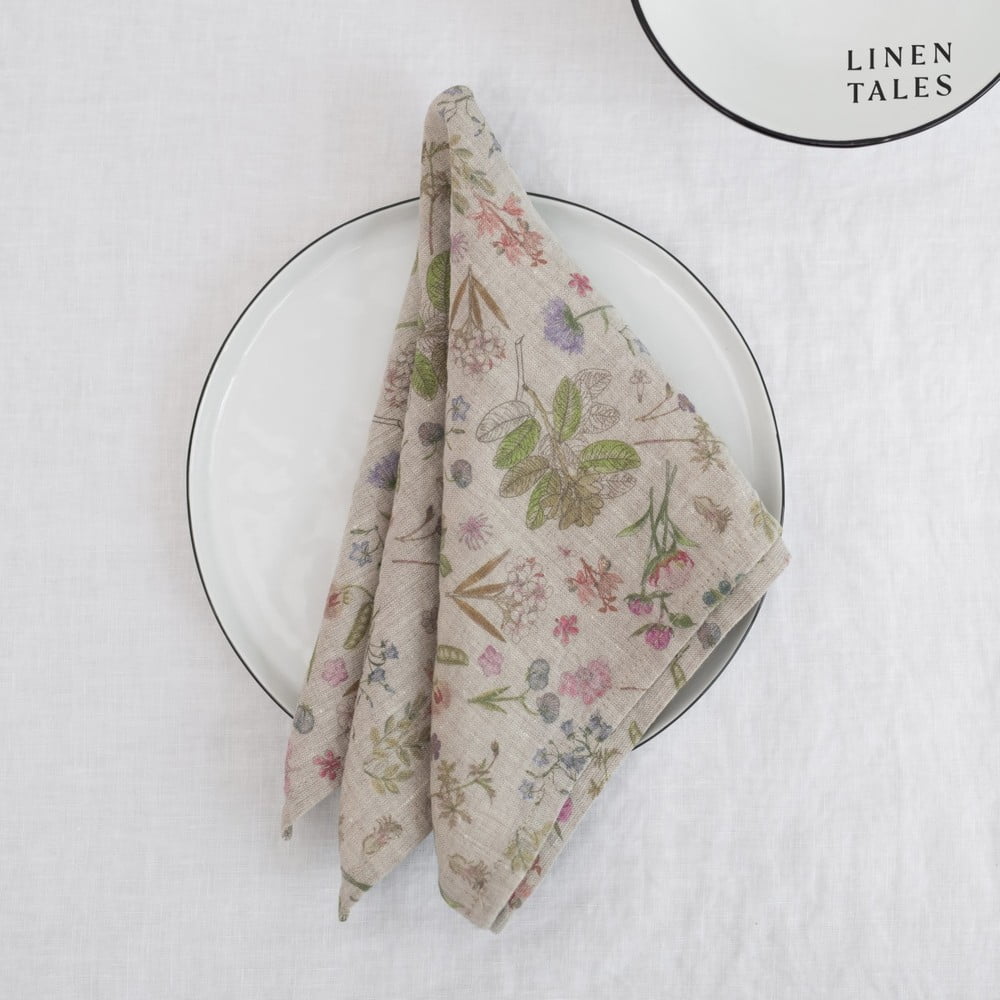 Tovaglioli in lino in set da 2 Botany 2 - Linen Tales | Tovaglioli