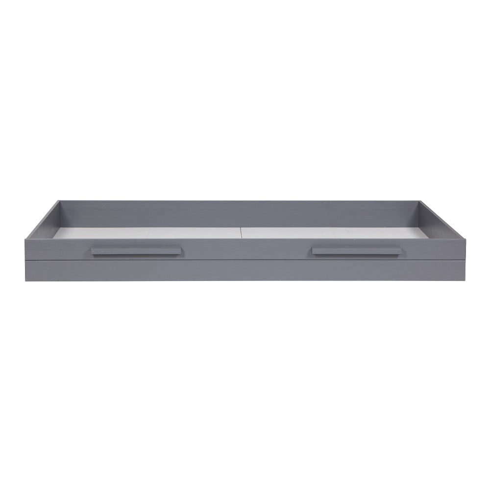 Cassetto grigio sottoletto 90 x 200 cm Dennis - WOOOD | Contenitori sottoletto