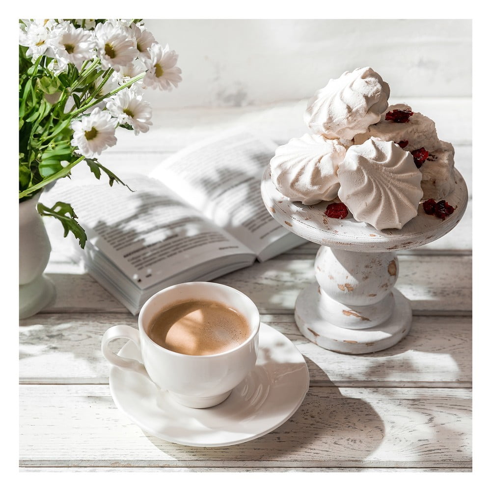 Dipinto su vetro 30x30 cm Meringue – Styler | Quadri