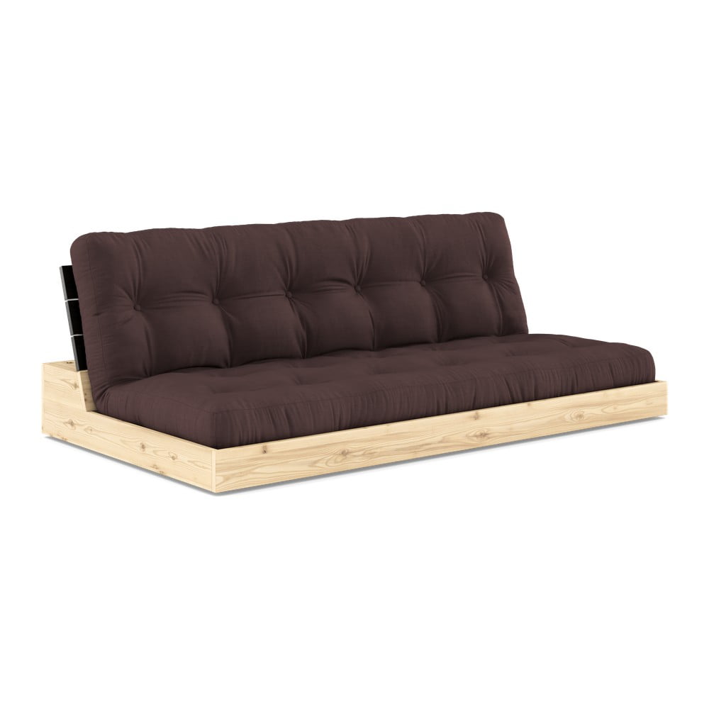 Divano letto marrone scuro 196 cm Base - Karup Design | Divani