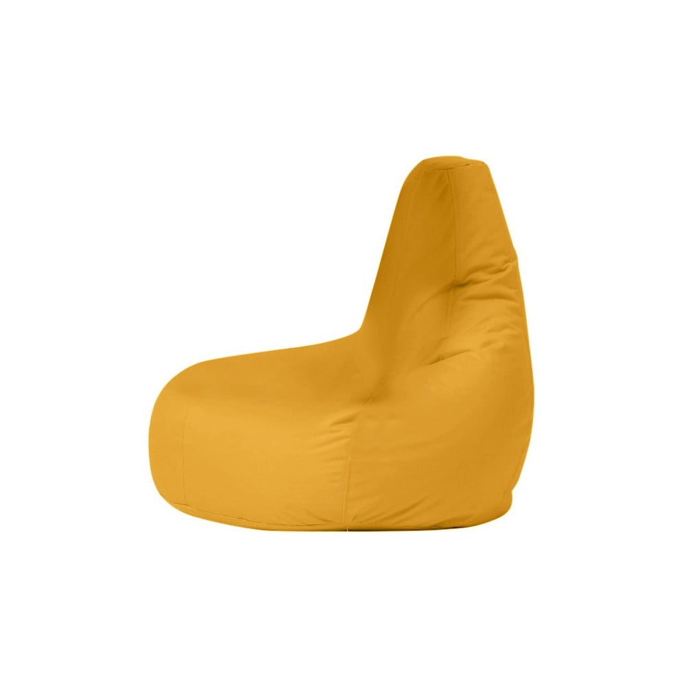 Borsa gialla per sedersi Drop - Floriane Garden | Pouf a sacco