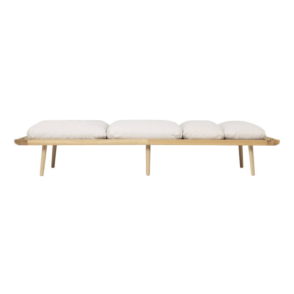 Bradipo alla crema Lounge Around - UMAGE | Chaise-longue e pouf