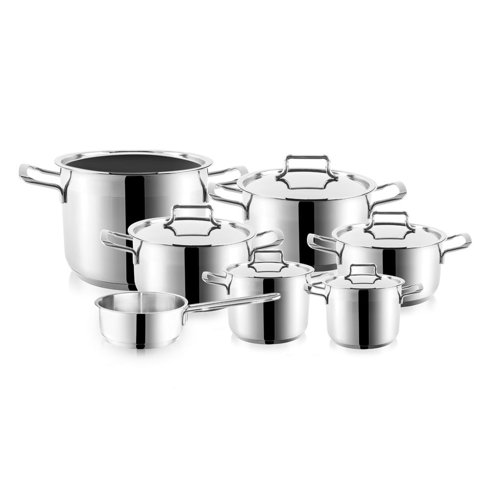 Set di pentole in acciaio inox Anett - Orion | Set di pentole