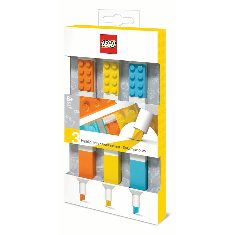 Set di 3 evidenziatori - LEGO® | Pennarelli ed evidenziatori